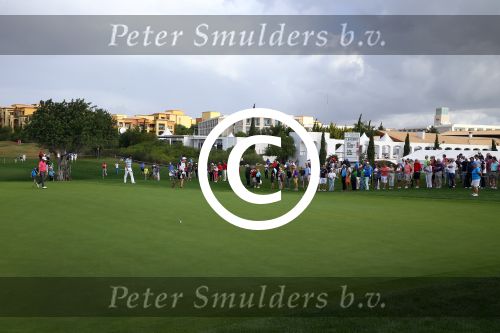 Vilamoura 10-11-12 Oktober 2014
Portugal Masters op GC Victoria
Vanwege de zware regenval gereduceerd van 72 naar 36 Holes
Robert Jan Derksen
Foto Peter Smulders BV