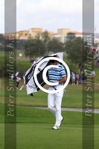Vilamoura 10-11-12 Oktober 2014
Portugal Masters op GC Victoria
Vanwege de zware regenval gereduceerd van 72 naar 36 Holes
Robert Jan Derksen
Foto Peter Smulders BV