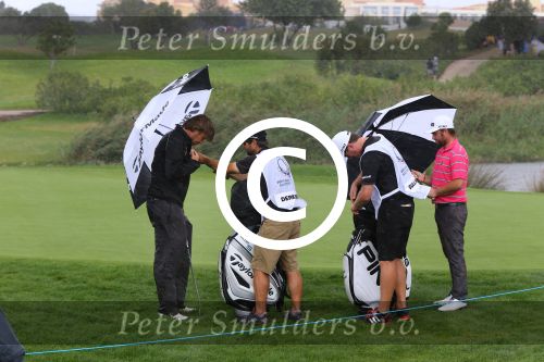 Vilamoura, 12 Oktober 2014
Finaledag Portugees Open 2014
Robert-Jan Derksen bezig aan zijn derde ronde.
Foto Peter Smulders Bv