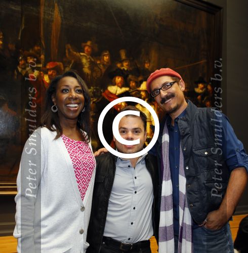 Amsterdam 19 september 2014
 Oleta Adams Roel v Velzen  Farhad Darya  krijgen de Obama tour in het rijksmuseum. Uiteindelijk kwamen ze bij de nachtwacht uit.