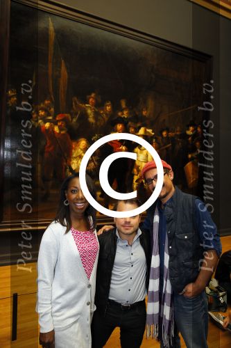 Amsterdam 19 september 2014
 Oleta Adams Roel v Velzen  Farhad Darya  krijgen de Obama tour in het rijksmuseum. Uiteindelijk kwamen ze bij de nachtwacht uit.