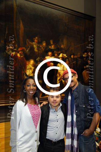 Amsterdam 19 september 2014
 Oleta Adams Roel v Velzen  Farhad Darya  krijgen de Obama tour in het rijksmuseum. Uiteindelijk kwamen ze bij de nachtwacht uit.