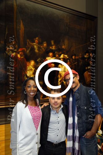 Amsterdam 19 september 2014
 Oleta Adams Roel v Velzen  Farhad Darya  krijgen de Obama tour in het rijksmuseum. Uiteindelijk kwamen ze bij de nachtwacht uit.