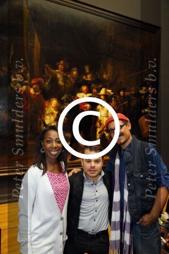 Amsterdam 19 september 2014
 Oleta Adams Roel v Velzen  Farhad Darya  krijgen de Obama tour in het rijksmuseum. Uiteindelijk kwamen ze bij de nachtwacht uit.