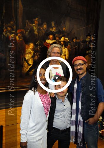 Amsterdam 19 september 2014
 Oleta Adams Roel v Velzen  Farhad Darya  krijgen de Obama tour in het rijksmuseum. Uiteindelijk kwamen ze bij de nachtwacht uit.
