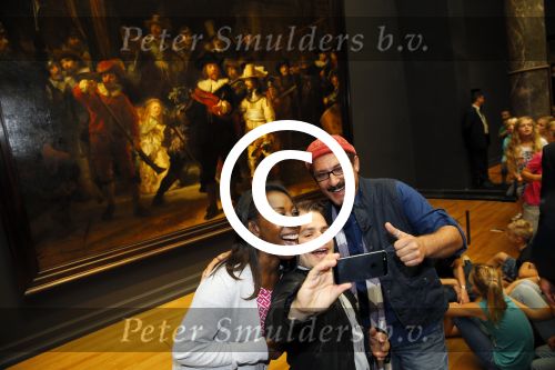 Amsterdam 19 september 2014
 Oleta Adams Roel v Velzen  Farhad Darya  krijgen de Obama tour in het rijksmuseum. Uiteindelijk kwamen ze bij de nachtwacht uit.