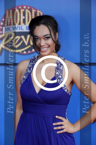 Utrecht 21 september 2014
Premiere moeder ik wil bij de revue in het beatrixtheater. Antje Monteiro met dochter Romy