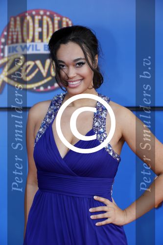 Utrecht 21 september 2014
Premiere moeder ik wil bij de revue in het beatrixtheater. Antje Monteiro met dochter Romy