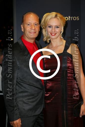 Amsterdam 16 oktober 2014
Uitreiking gouden televizierring in Carre. 
Ron Boszhard en Emilie Rozenga