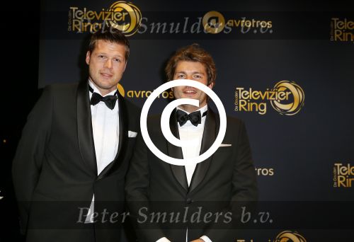 Amsterdam 16 oktober 2014
Uitreiking gouden televizierring in Carre. 
Sander Lantinga en Koen Swijnenberg