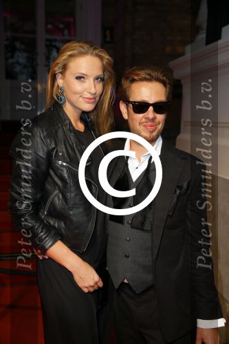 Amsterdam 29 september 2014
Beau monde awards in het Amstel hotel. Selwyn Salvatori met vriendin