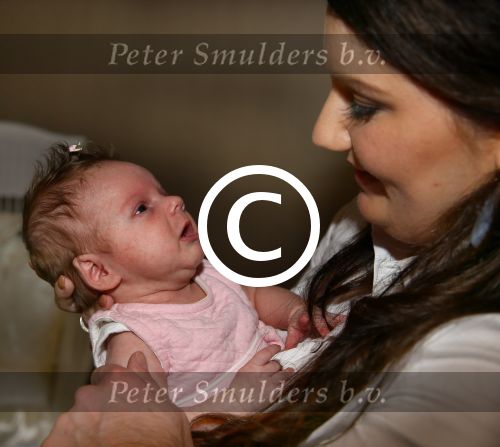 Nijmegen, 18 Oktober 2014
Sieneke met haar man Jan en baby Rosalie van 6 weken oud.
Foto Peter Smulders BV