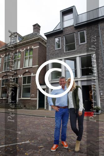 Hoorn 20 september 2014
Sonja Bakker en Jan Reus in hun nieuwe huis in Hoorn.
