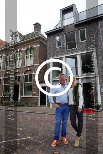 Hoorn 20 september 2014
Sonja Bakker en Jan Reus in hun nieuwe huis in Hoorn.