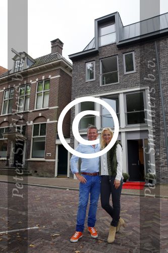 Hoorn 20 september 2014
Sonja Bakker en Jan Reus in hun nieuwe huis in Hoorn.
