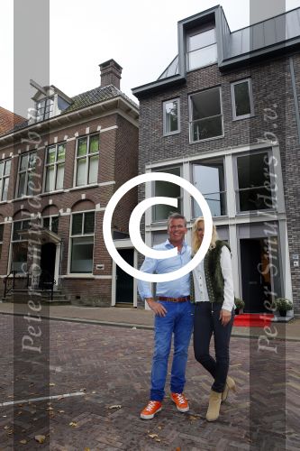 Hoorn 20 september 2014
Sonja Bakker en Jan Reus in hun nieuwe huis in Hoorn.