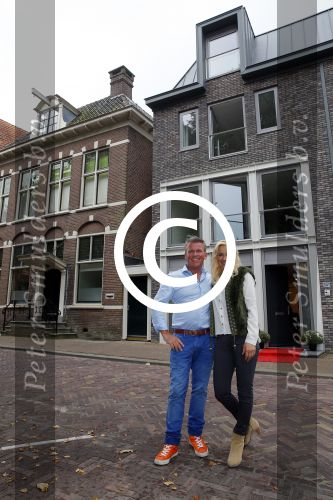 Hoorn 20 september 2014
Sonja Bakker en Jan Reus in hun nieuwe huis in Hoorn.