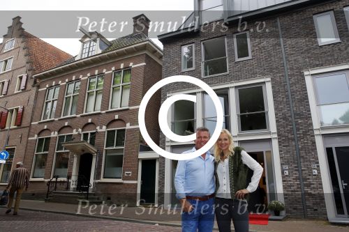 Hoorn 20 september 2014
Sonja Bakker en Jan Reus in hun nieuwe huis in Hoorn.