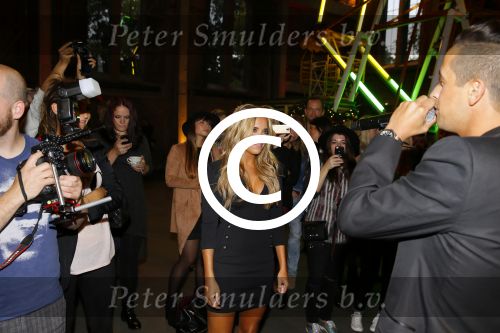 Amsterdam 9 oktober 2014
Presentatie hunkemoller met Sylvie Meis in de westergasfabriek.
Haar vriend Samuel Deutsch kwam ook even kijken. Yesser zingt voor Sylvie