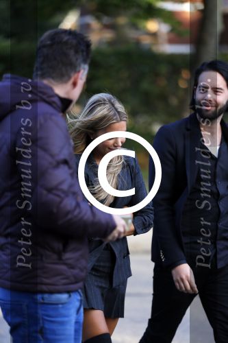 Amsterdam 9 oktober 2014
Presentatie hunkemoller met Sylvie Meis in de westergasfabriek.
Haar vriend Samuel Deutsch kwam ook even kijken