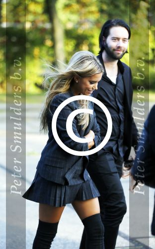 Amsterdam 9 oktober 2014
Presentatie hunkemoller met Sylvie Meis in de westergasfabriek.
Haar vriend Samuel Deutsch kwam ook even kijken