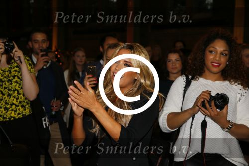 Amsterdam 9 oktober 2014
Presentatie hunkemoller met Sylvie Meis in de westergasfabriek.
Haar vriend Samuel Deutsch kwam ook even kijken