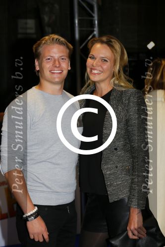 Amsterdam 22 september 2014
Premiere Pijnstillers in Tuschinski.
Thomas Berge met partner Myrthe Mylius