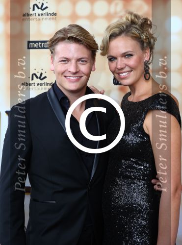 Rotterdam, 28 September 2014
Premiere Musical Dreamgirls
Celine Purcell met zijn vrouw