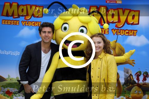Amsterdam 5 oktober 2014
Premiere Maya de Bij in pathe arena. Vajen v d Bosch met vriend Lennart Timmerman