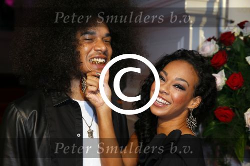 Amsterdam 29 september 2014
Beau monde awards in het Amstel hotel.
Veronica van Hoogdalem en partner Nigel Williams aka DJ Digitzz