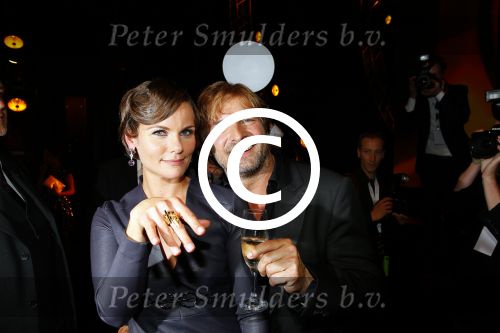 Amsterdam 16 oktober 2014
Uitreiking gouden televizierring in Carre. Victor Reinier en Angela Schijf winnen de ring met Flikken Maastricht