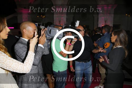 Amsterdam 29 september 2014
Beau monde awards in het Amstel hotel. Wynonah de Jong