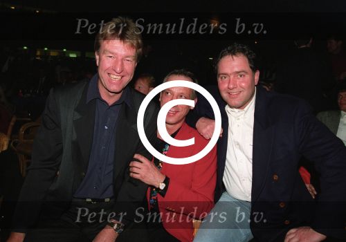Eindhoven, 28 Augustus 1994, Loek Blommers samen met Aad de Mos en Antonio Brizzi