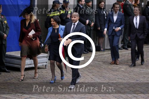Den Haag 15 september 2015
Prinsjesdag 2015 met Koning Willem Alexander Koningin Maxima prins Constantijn en Prinses Laurentien. Dit jaar wordt de gouden koets voorlopig voor het laatst gebruikt.