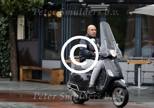 Amsterdam 17 september 2016
Alex Blanchard op zijn vespa scooter