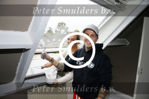 Vinkeveen 24 september 2015
Andre Hazes jr en zijn vriendin Monique gaan samen wonen in hun nieuwe huis.