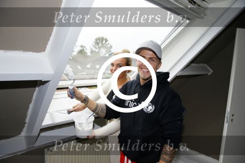 Vinkeveen 24 september 2015
Andre Hazes jr en zijn vriendin Monique gaan samen wonen in hun nieuwe huis.