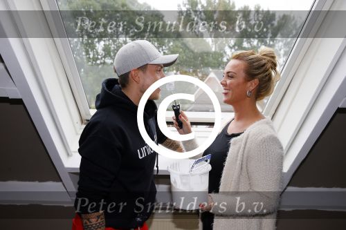 Vinkeveen 24 september 2015
Andre Hazes jr en zijn vriendin Monique gaan samen wonen in hun nieuwe huis.