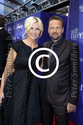 Amsterdam 11 oktober 2015
Premiere de tweeling in het nieuwe de la mar theater
Anita Witzier met haar man