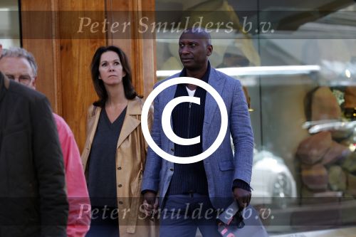 Amsterdam 19 september 2015
Annemarie v Gaal met nieuwe vriend Rhandy MacNack op de pc hooftstraat