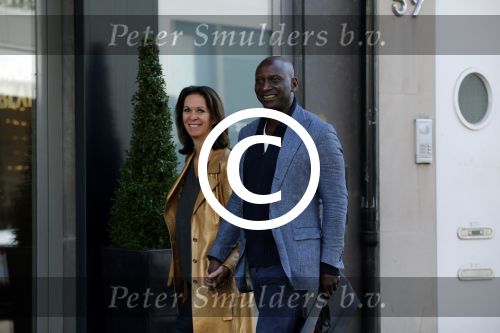 Amsterdam 19 september 2015
Annemarie v Gaal met nieuwe vriend Rhandy MacNack op de pc hooftstraat
