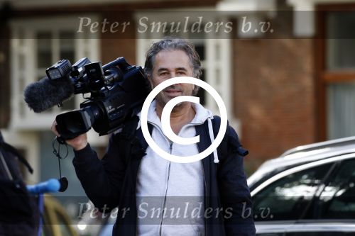 Amsterdam 19 september 2015  
Bart Bosch filmt op de beethovenstraat