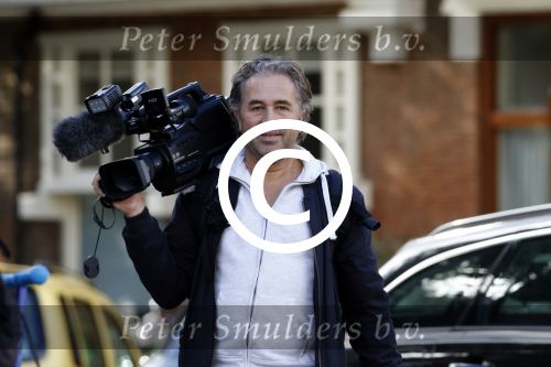 Amsterdam 19 september 2015  
Bart Bosch filmt op de beethovenstraat