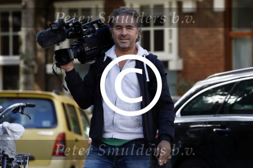 Amsterdam 19 september 2015  
Bart Bosch filmt op de beethovenstraat