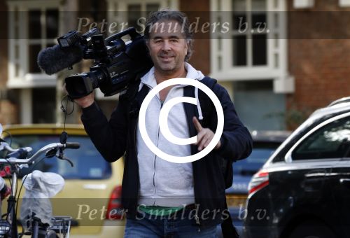Amsterdam 19 september 2015  
Bart Bosch filmt op de beethovenstraat