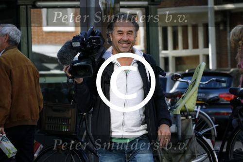 Amsterdam 19 september 2015  
Bart Bosch filmt op de beethovenstraat