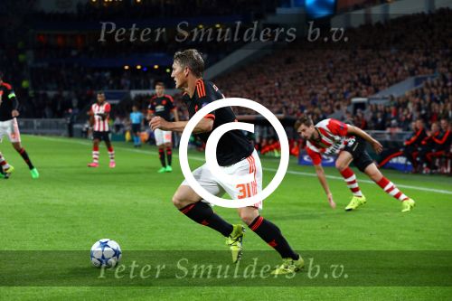 Eindhoven, 15 September 2015
CL 2015/2016
Eerste wedstrijd PSV-Manchester United, eindstand 2-1
Bastian Schweinsteiger