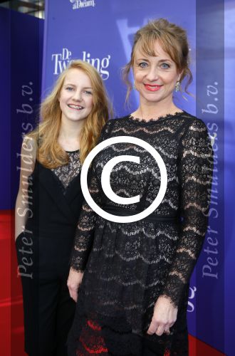 Amsterdam 11 oktober 2015
Premiere de tweeling in het nieuwe de la mar theater
Bianca Krijgsman met dochter