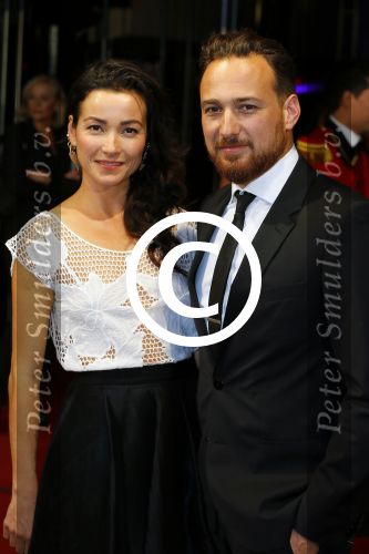 Utrecht 2 oktober 2015
Uitreiking van de gouden kalveren in het beatrix theater. Birgit Schuurman met man Arne Toonen
