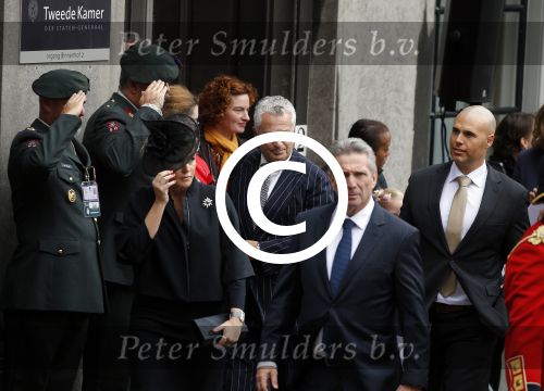 Den Haag 15 september 2015
Prinsjesdag 2015 met Koning Willem Alexander Koningin Maxima prins Constantijn en Prinses Laurentien. Dit jaar wordt de gouden koets voorlopig voor het laatst gebruikt. Bram Moszkowicz